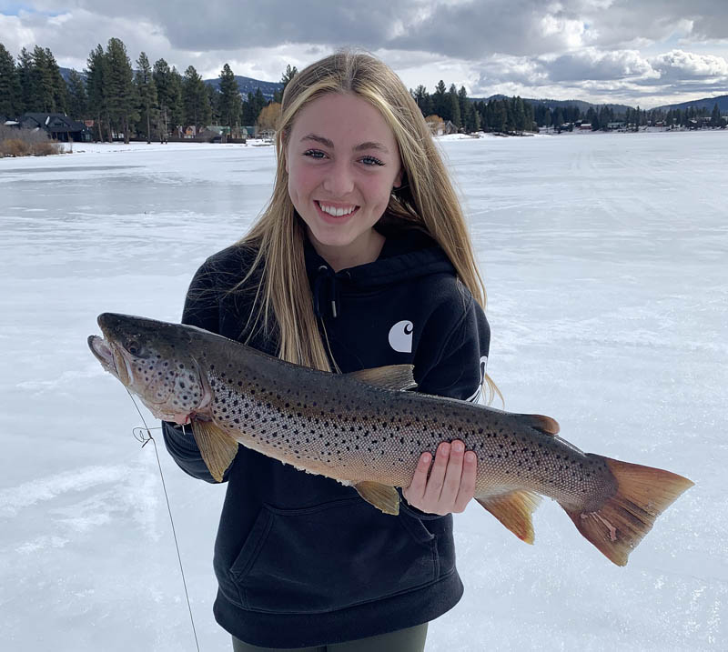 Pike Ice Fishing was Good on Seeley! - Montana Hunting and Fishing  Information