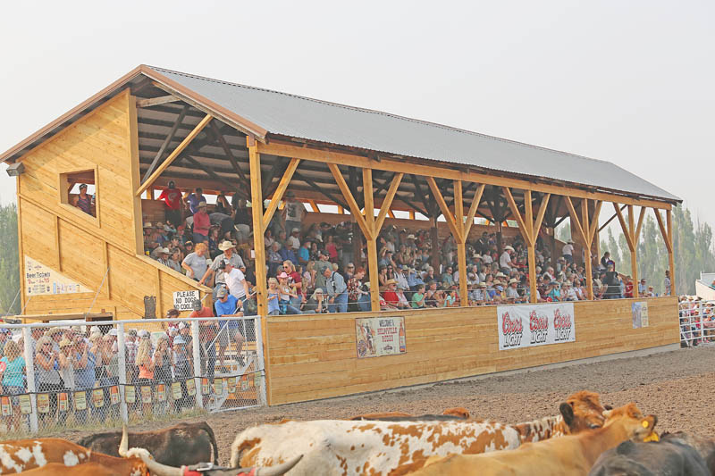 New Grandstand Filled for 53rd Annual Helmville Rodeo Seeley Swan